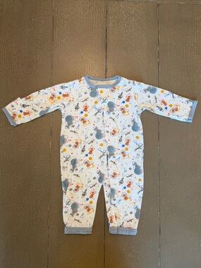 Magnetic Me Newborn Baby “Astro Pup” Space Long-Sleeve Coverall Modal • Size NB